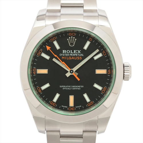 Rolex milgauss 116400gv ss - rolex,