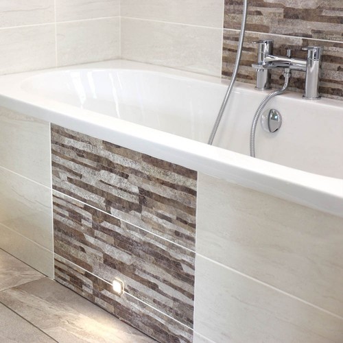 Smooth split face grey brick - smooth,