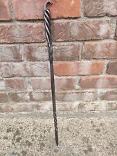 Hand Forged Braided Fire Poker