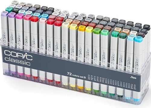 Copic marker piece sketch - copic, 72