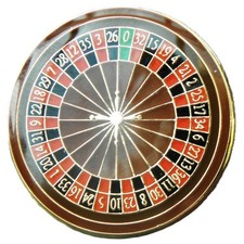 Roulette Wheel Pin Badge