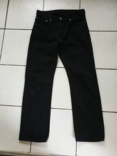 MENS VINYAGE LEVI'S 752 BLACK STRAIGHT LEG JEANS. W34 L31