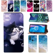 PU Leather Stand Wallet Case Cover - For Alcatel 1S 2020/Alcatel 1V 2020/3L 2020