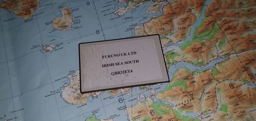 Furuno coastline data card - data,