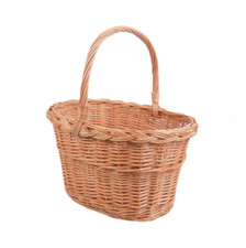 Wicker Basket Natural Shopping