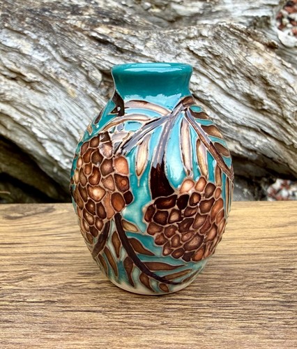 Moorcroft exquisite pinecones - moorcroft,