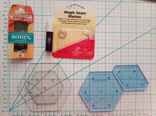 bundle of Needles and acrylic