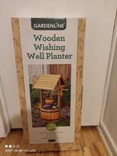 Natural Wooden Wishing Well