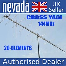 DUAL 144MHz 2m  20-Element 10/10 Cross Yagi (SKU 0840)