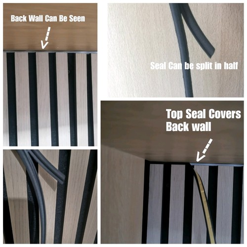 Acoustic slatted wall panel - acoustic,