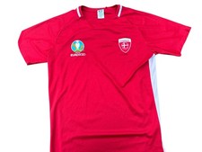 Denmark Denmark Official Euro 2020 Merchandise Fan Shirt Jersey Red Medium
