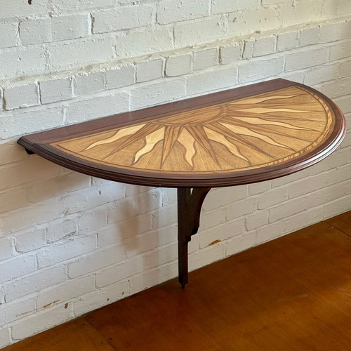 Antique half moon sunburst - moon,