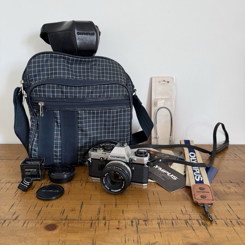 Olympus vintage slr film - om-10,