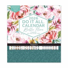 Do It All, Bella Flora Family Planner 2025 - 2026 - Designs & Patterns