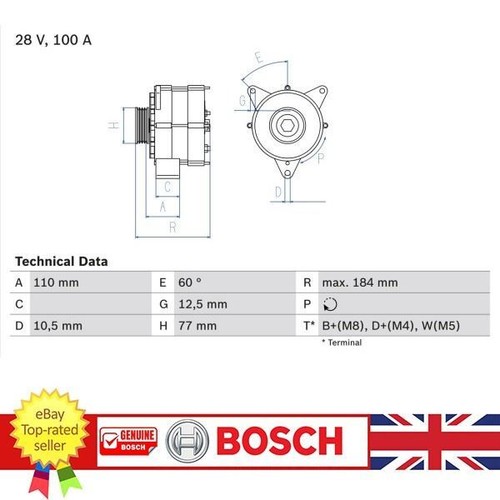 Alternator for mercedes - alternator,