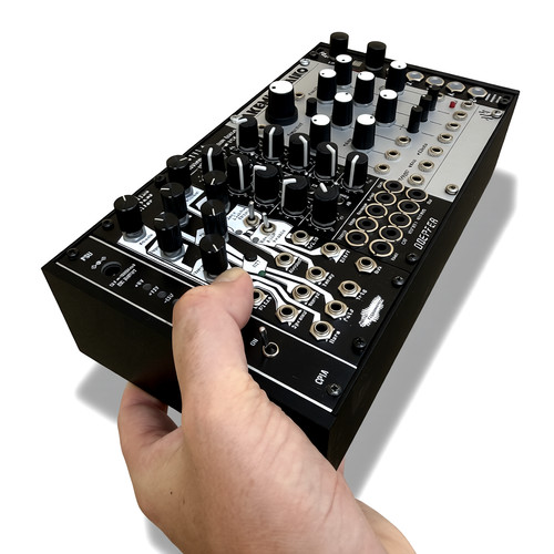 46hp black printed eurorack - 46hp,
