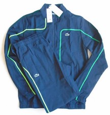 Lacoste Sport Tracksuit Navy Blue Woven Men's Size 4 M Medium NEW BNWT RRP £220