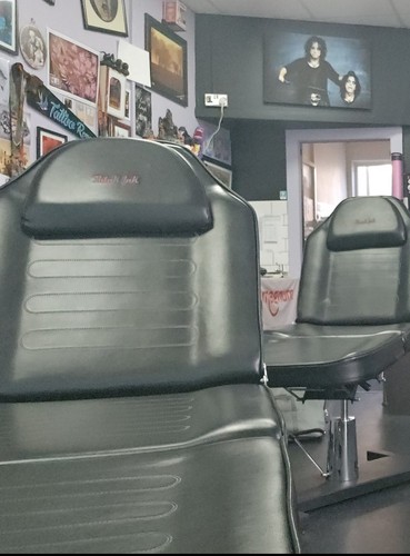 Hydraulic beauty salon bed - salon,