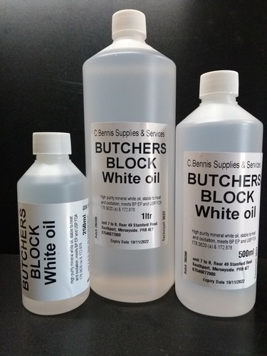 Highly refined pure - pure, white