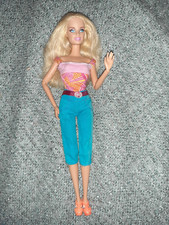 Barbie Doll - Blonde Hair - Articulated arms, Wrists and knees Re-dressed Mattel