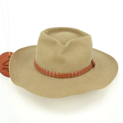 Akubra snowy river fawn tan - snowy,