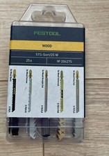 Festool Jigsaw Blades Wood STS-Sort 25 PACK Assorted 204275