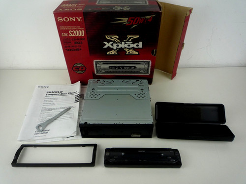 Sony cdx s2000 - sony, cdx-s2000