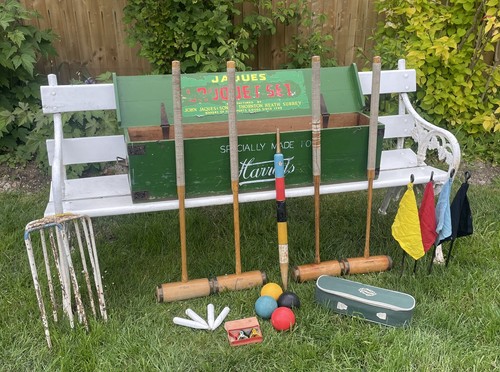 Harrods croquet set - set, jaques