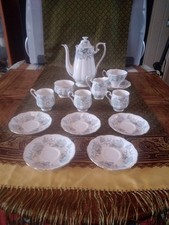 Royal Albert Silver Maple Bone China Tea Set