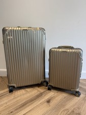Rimowa Topaz Titanium Set Cabin & Check M Inc All Original Accessories £2300