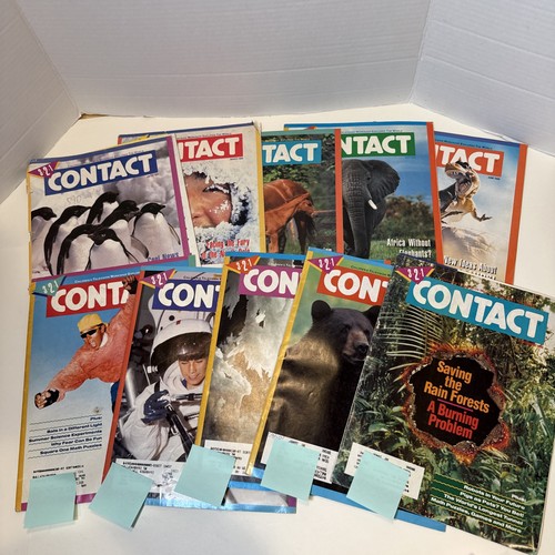 321 contact magazine lot - magazine, 1990