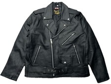 Real Leather Men's Black