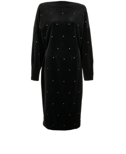 Alaia studded button dress - alaia,