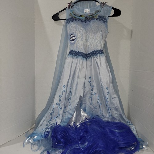 Corpse bride costume with - bride, wig