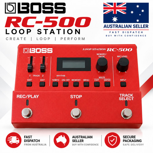 Boss 500 loop station dual - boss,