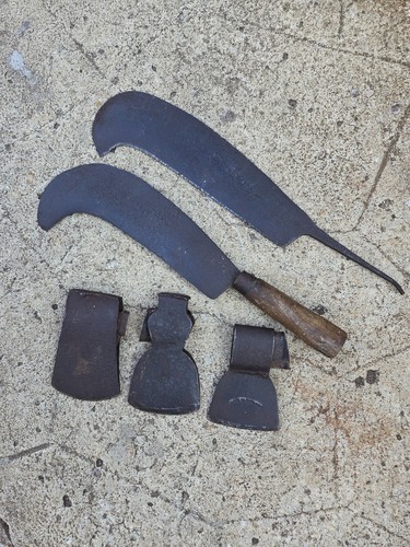 Joblot vintage axe heads - vintage,