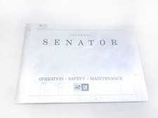 Vauxhall Senator Car Owner’s