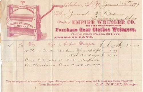 Empire wringer co - empire,