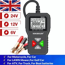 BM550 Car Battery Tester 6V 12V 24V 100-2000 CCA 2Ah-220Ah Detect AnalyzerTool