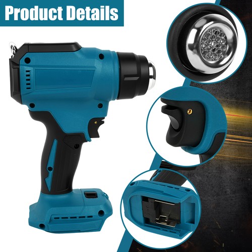 2200w cordless heat gun hot - 2200w,