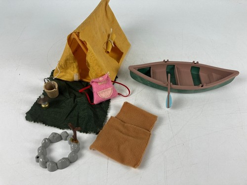 Sylvanian families yellow tent - sylvanian,