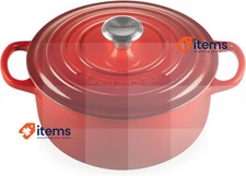 Le Creuset Signature Enamelled Cast Iron Round Casserole Dish+Lid 20cm 2.4L