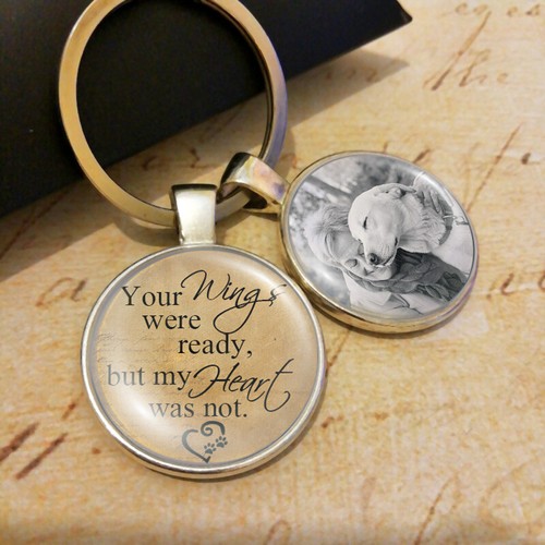 Personalised photo keyring - personalised,
