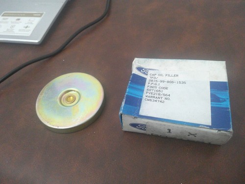 Genuine ford oil filler - genuine,
