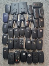 JOB LOT OF 37 USED CAR KEYS IN