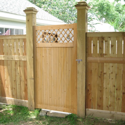 Privacy wooden garden - wooden, gate