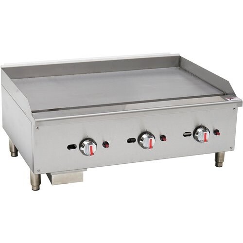 Gas griddle lpg smooth - -,