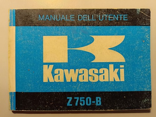Kawasaki z750 manuale - z750-b,