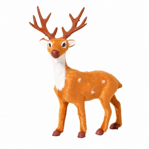 Decor detailed deer figurine - detailed,