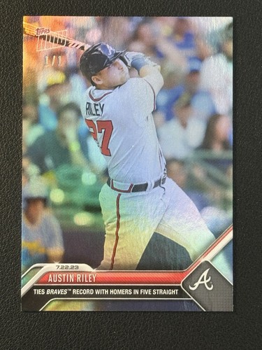 Austin riley 2023 topps now - austin,